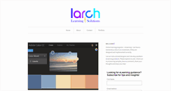 Desktop Screenshot of larchlearning.com