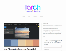 Tablet Screenshot of larchlearning.com